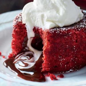 redvelvet lava cake