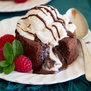Molten Chocolate Lava Cakes - Cooking Classy